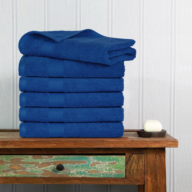Decorative navy hotsell hand towels